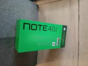 New Infinix Note 40 Pro 256 GB Black