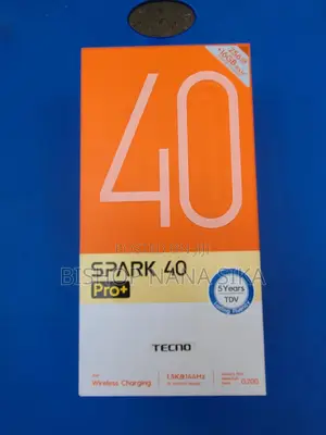New Tecno Spark 40 Pro+ 256 GB Black