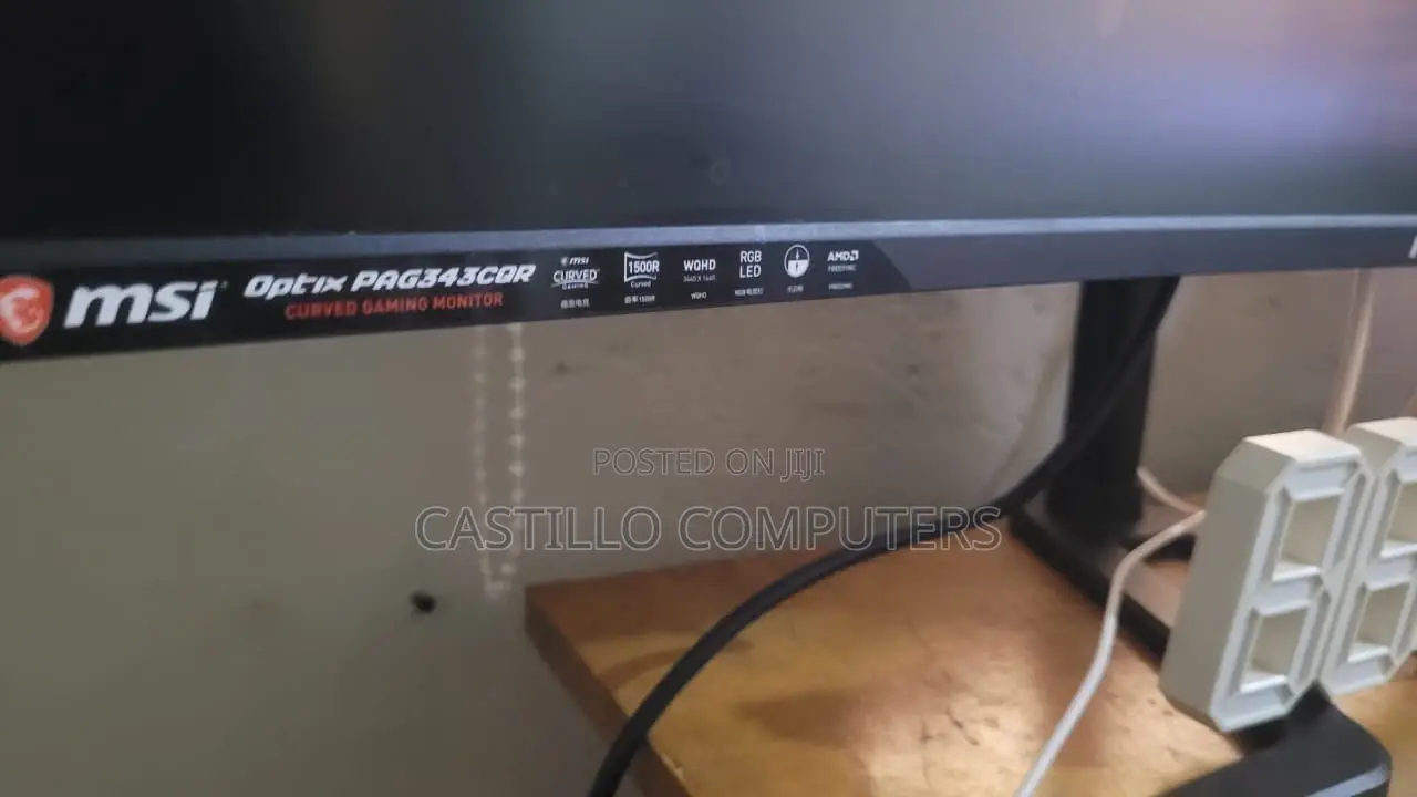 Msi Ultrawide 34’ Gaming Monitor