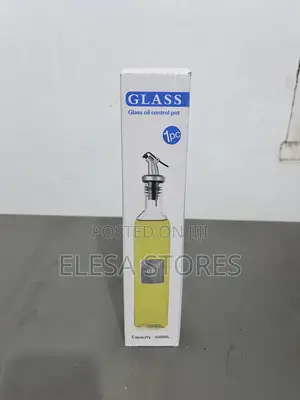 Glass Oil Bottle Dispenser