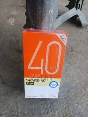 New Tecno Spark 40 Pro+ 256 GB Black