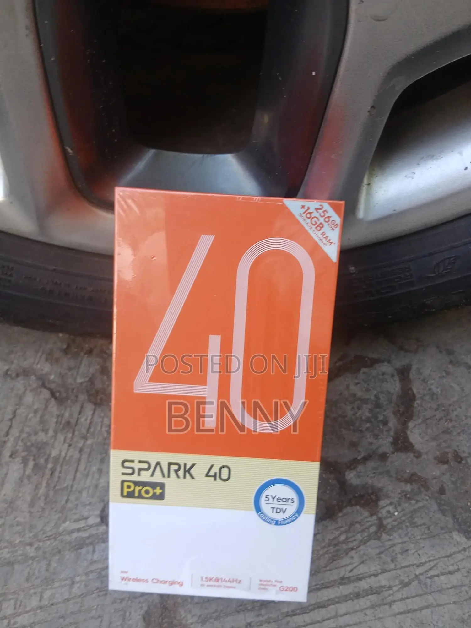 New Tecno Spark 40 Pro+ 256 GB Black