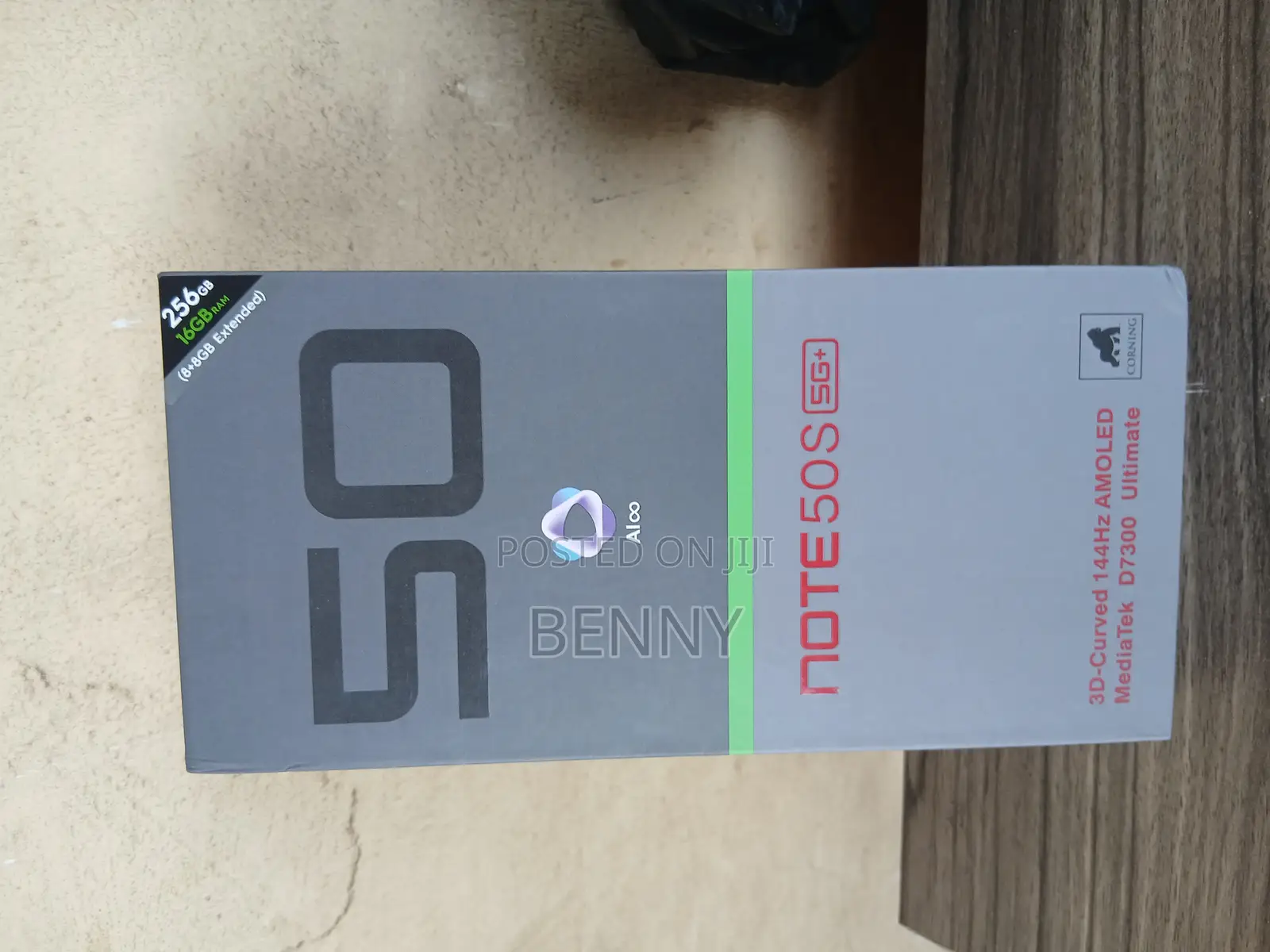 New Infinix Note 50s 256 GB Black