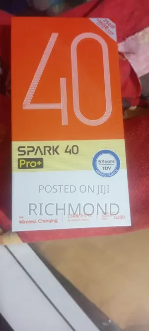 New Tecno Spark 40 Pro+ 256 GB Gold