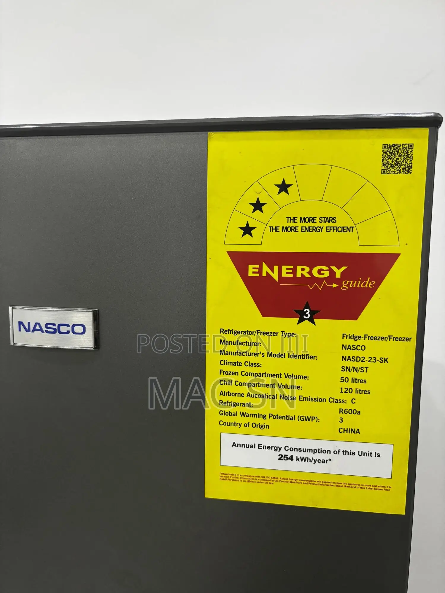 Nasco Fridge