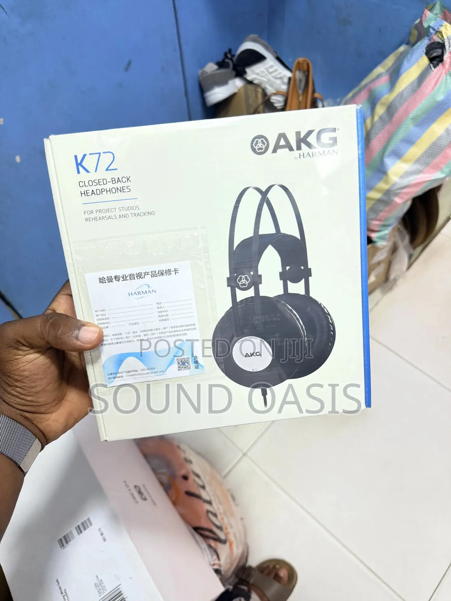 Akg Closed-Back Studio Headphones