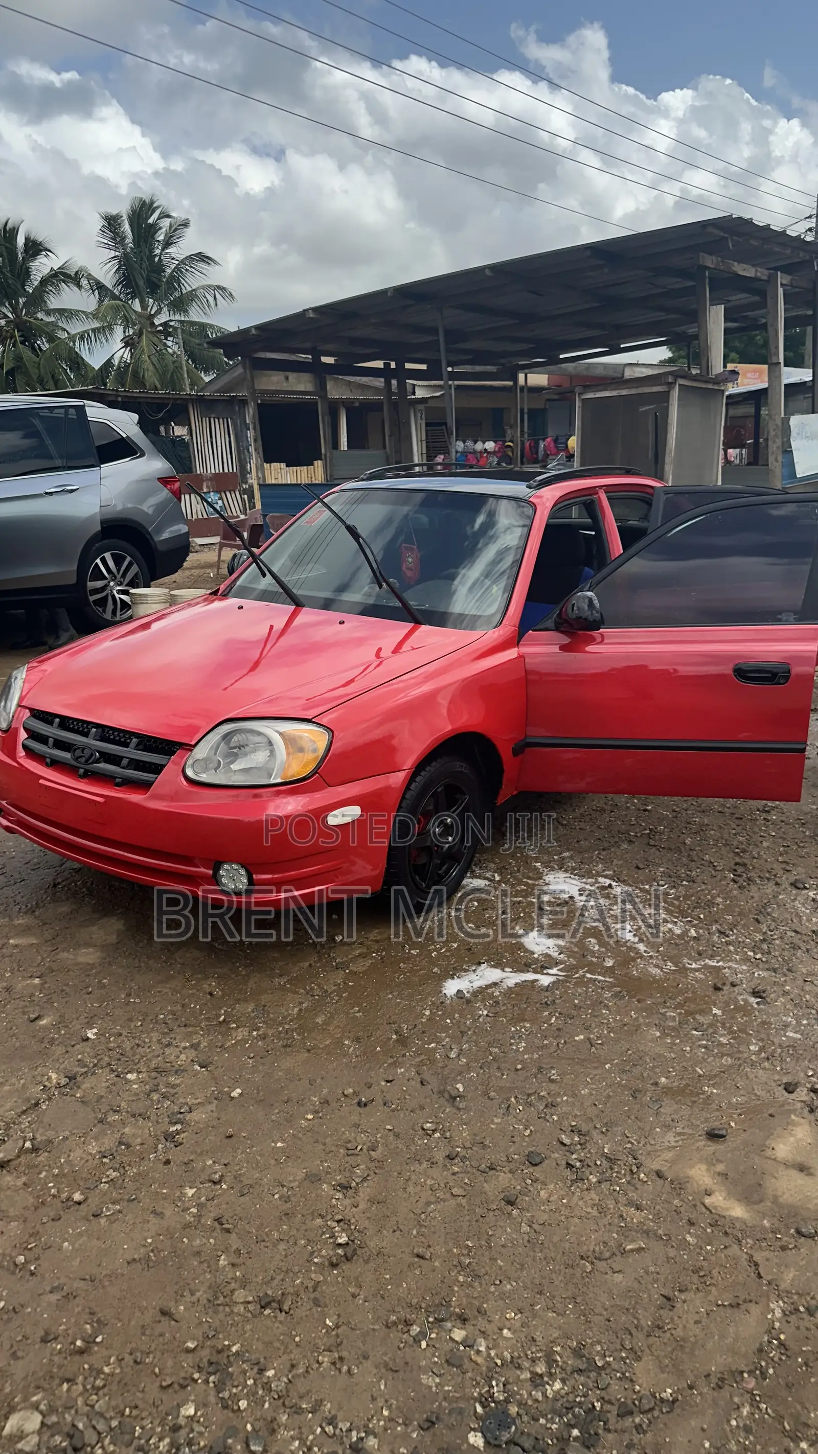 Hyundai Accent 2005 Red