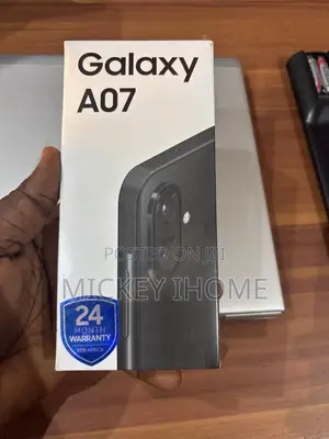 New Samsung Galaxy A07 4G 64 GB Black