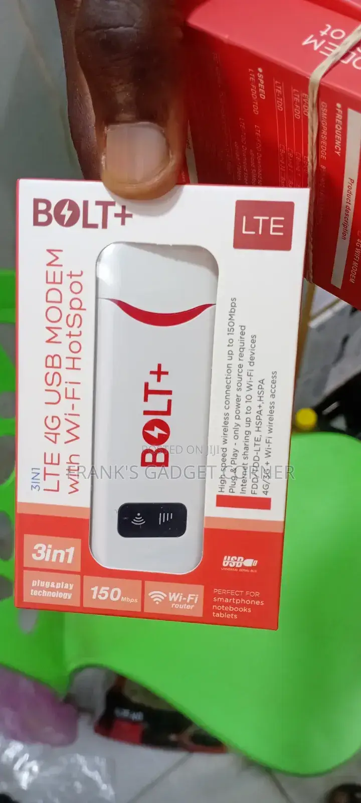 Bolt+ Lte 4g Modem With Wifi Hotspot