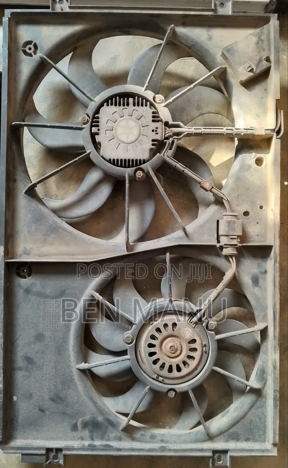 Vw Jetta 5 Radiator, Ac and Cooling Fan Complete