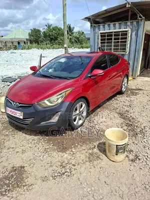 Hyundai Elantra 2014 Red