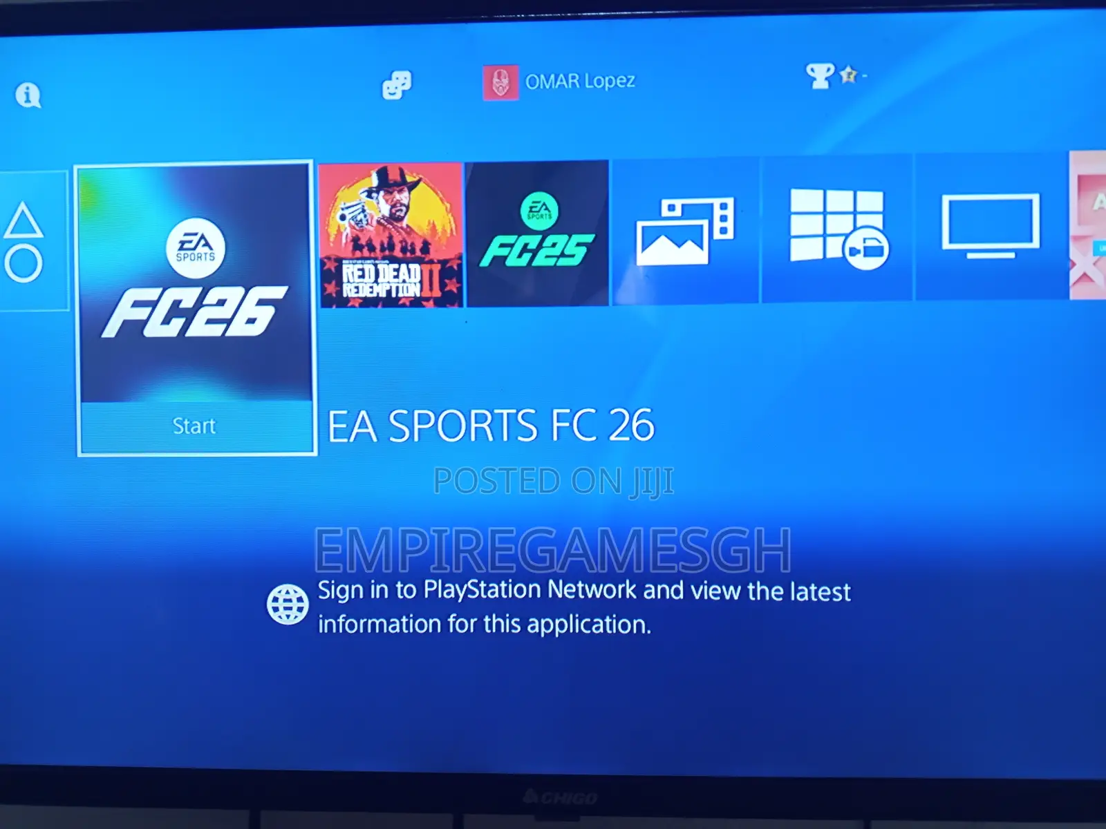 Ps4 Offline Games Package – Installation in Kasoa