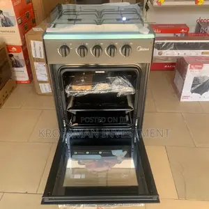 Midea 50x55cm 4burner Gas Cooker With Oven and Grill