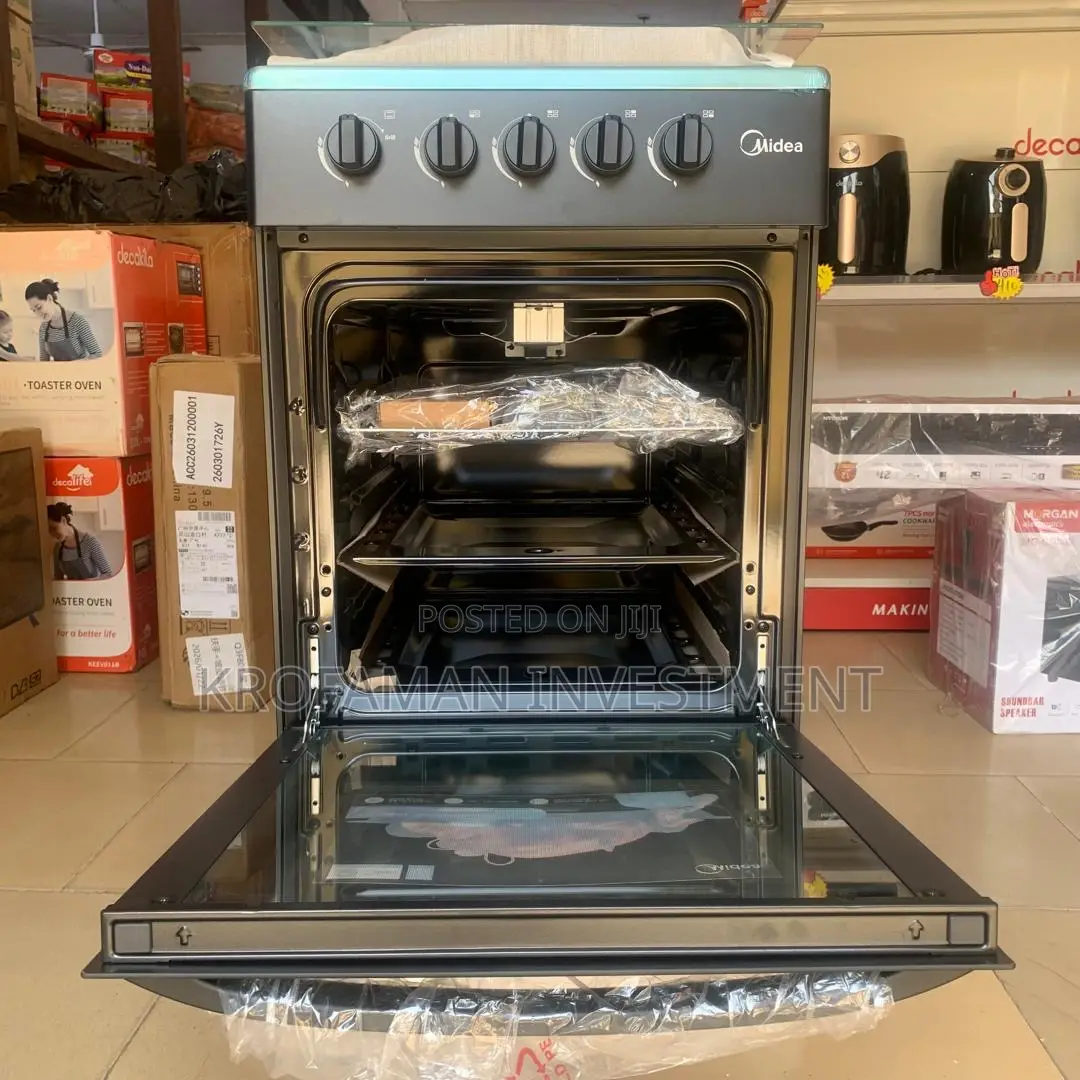 Midea 50x55cm 4burner Gas Cooker With Oven and Grill
