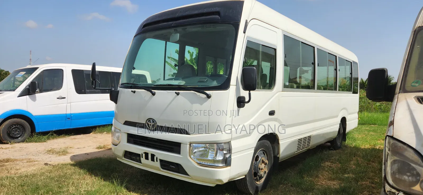 Toyota Coaster 2018 White