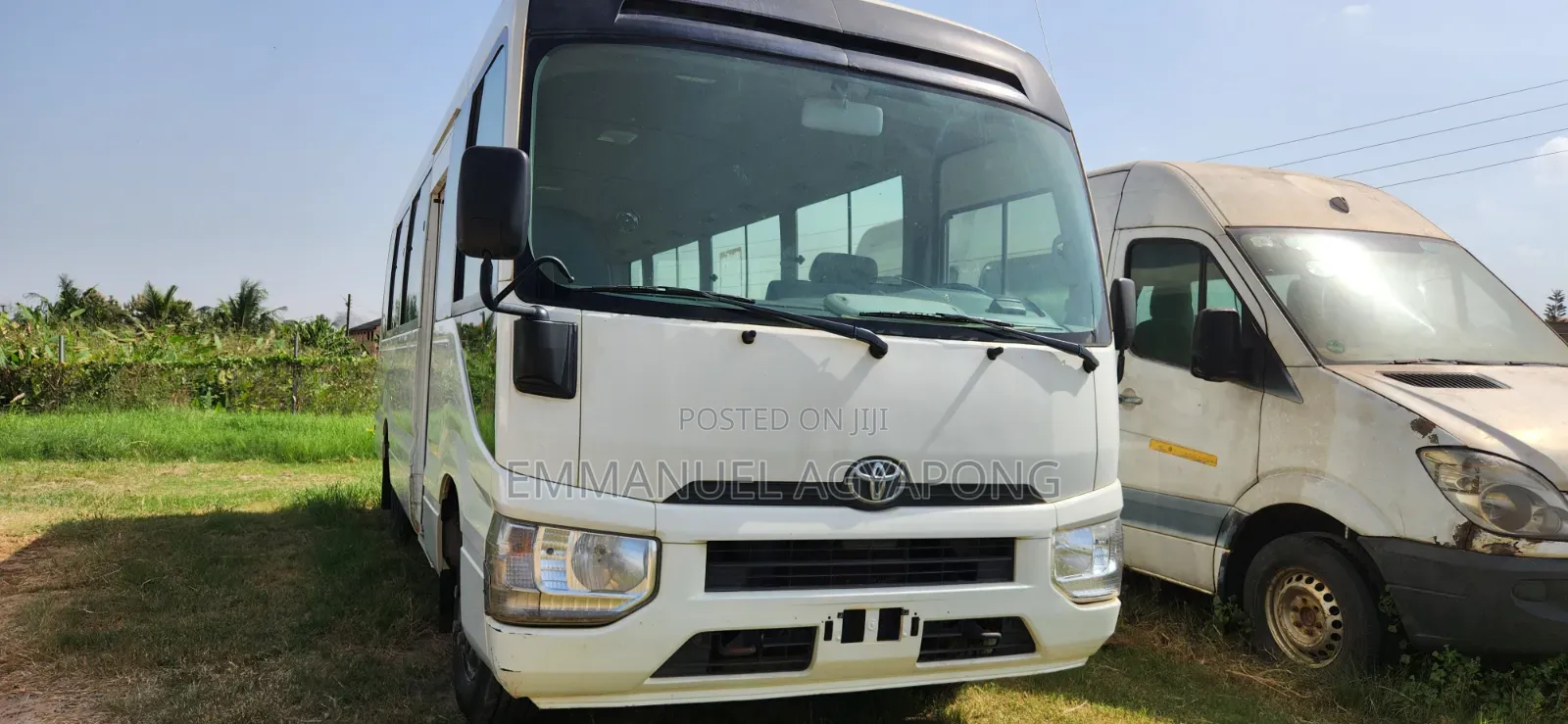 Toyota Coaster 2018 White