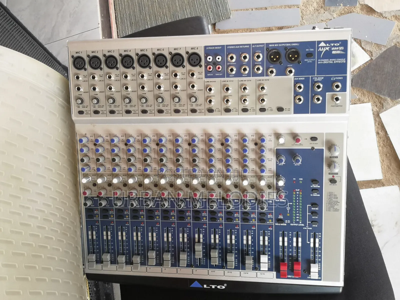Alto Amx - 220 Fx Mixer