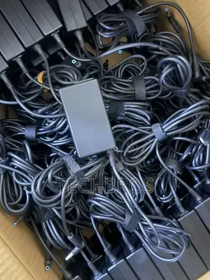 Original Hp 65w Blue Pin Charger( Home Used)