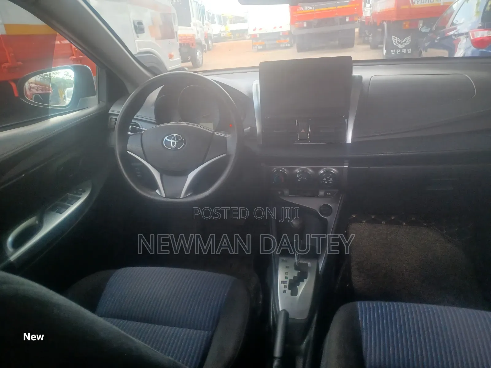 Toyota Yaris 2014 Blue