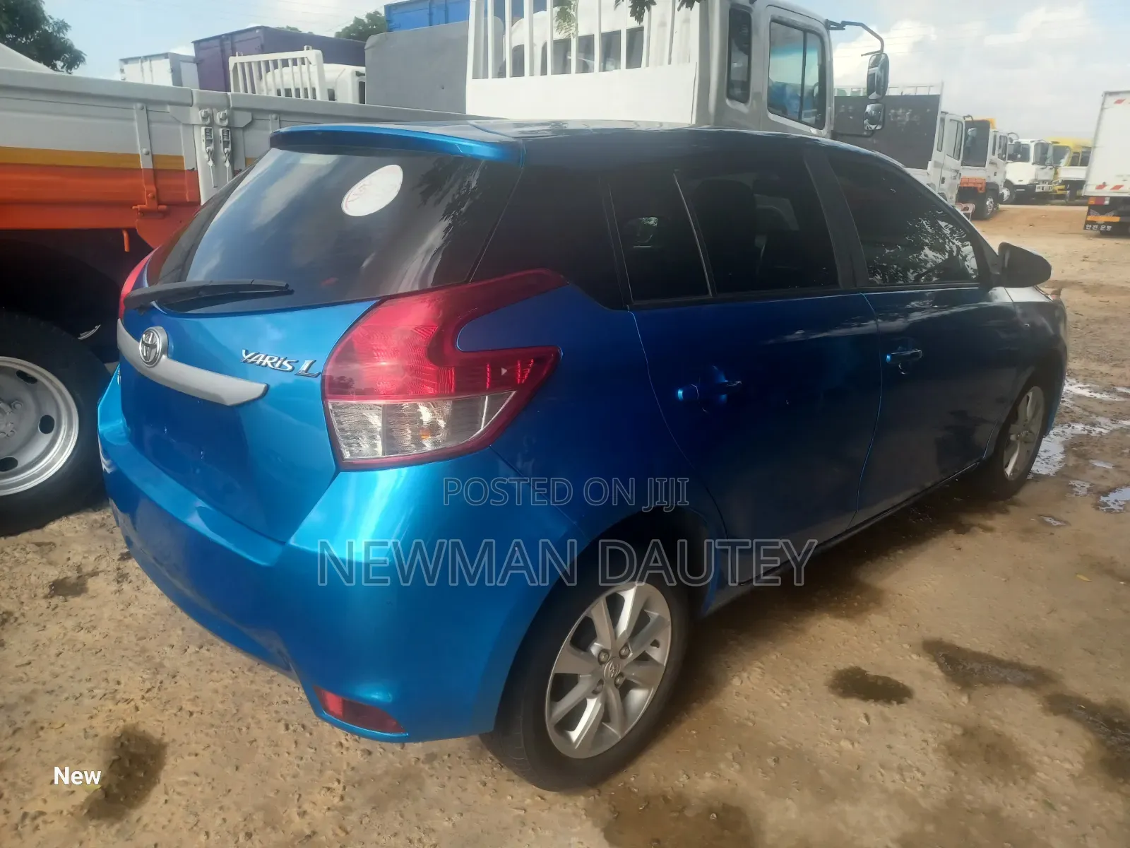 Toyota Yaris 2014 Blue