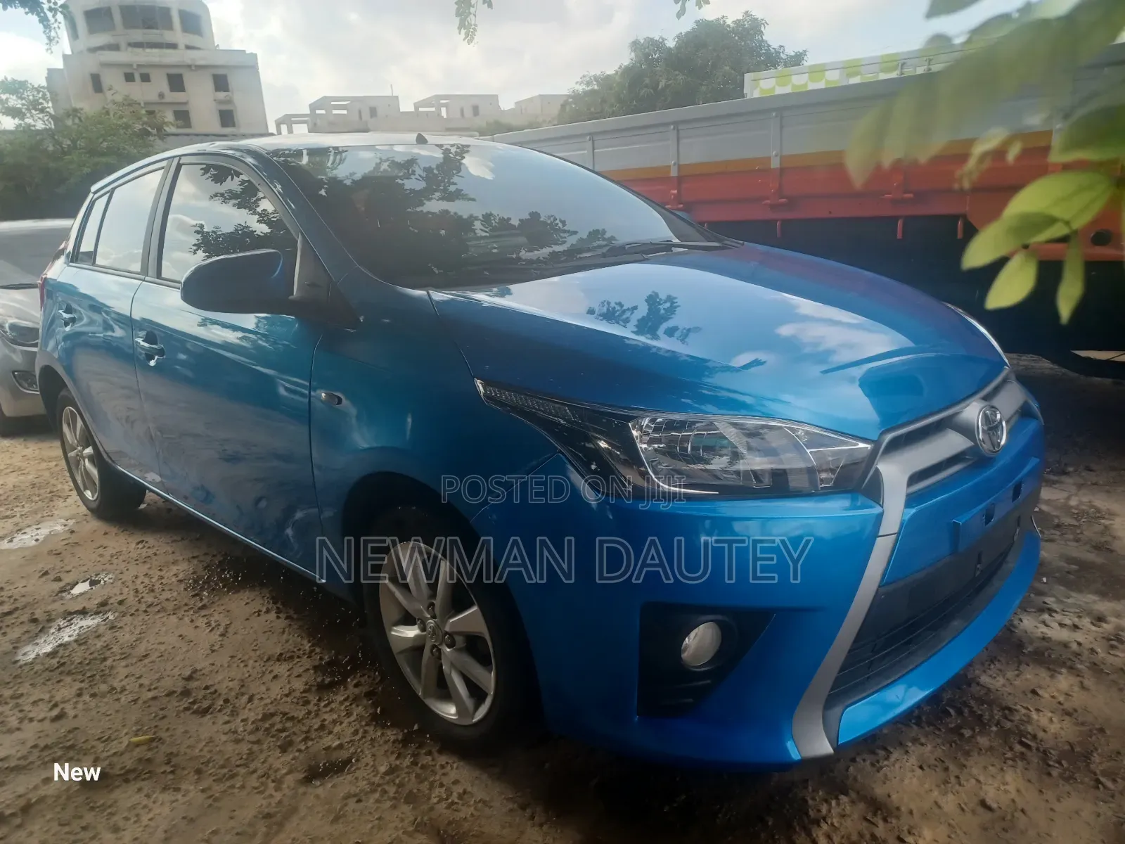 Toyota Yaris 2014 Blue