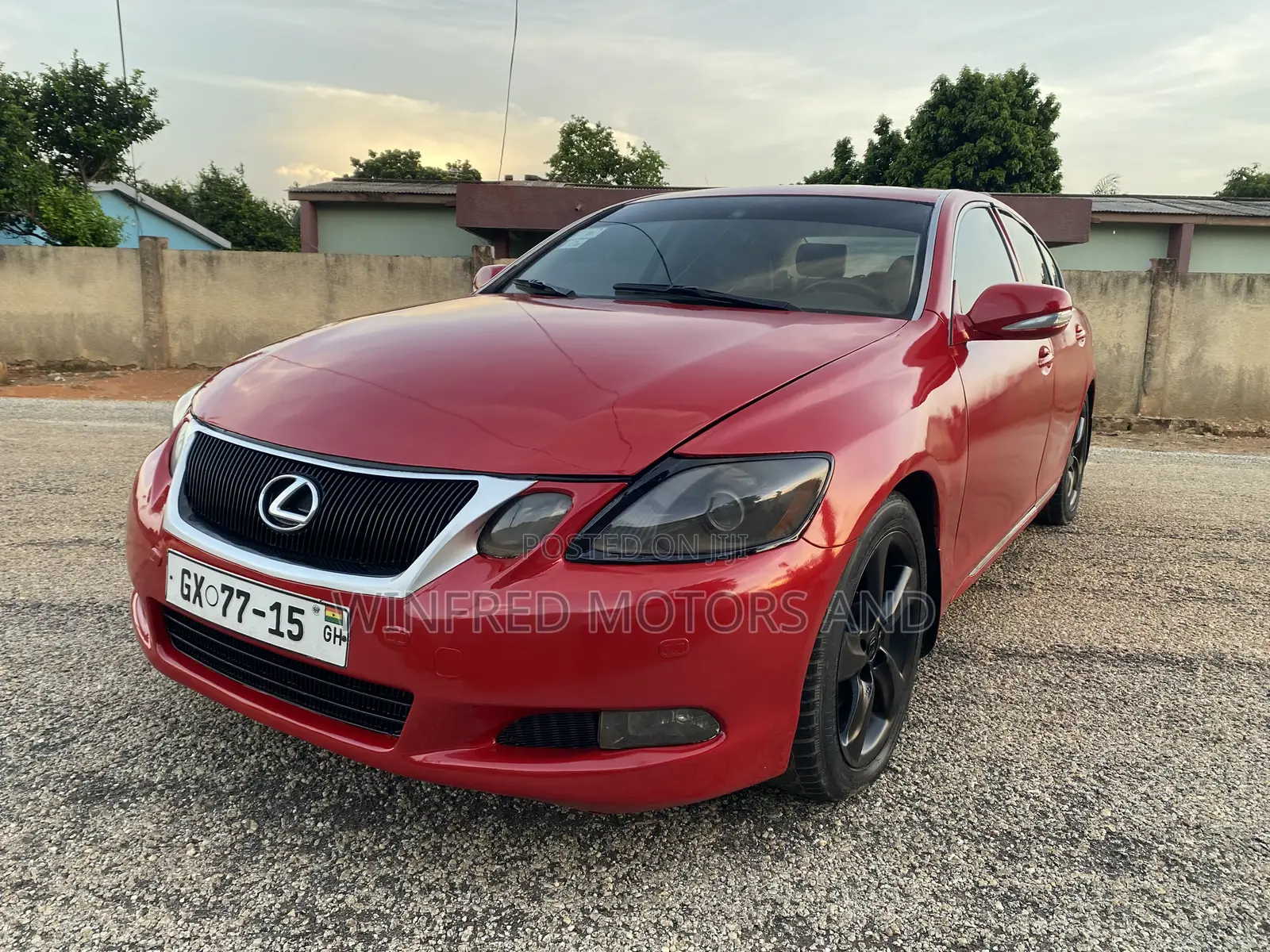 Lexus GS 350 2010 Red