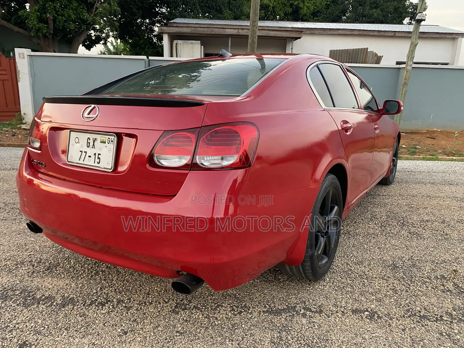 Lexus GS 350 2010 Red