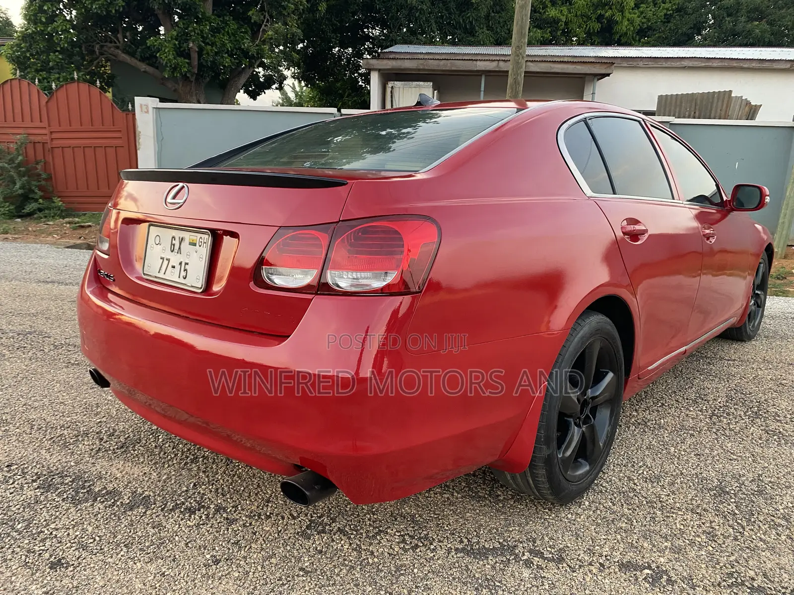 Lexus GS 350 2010 Red