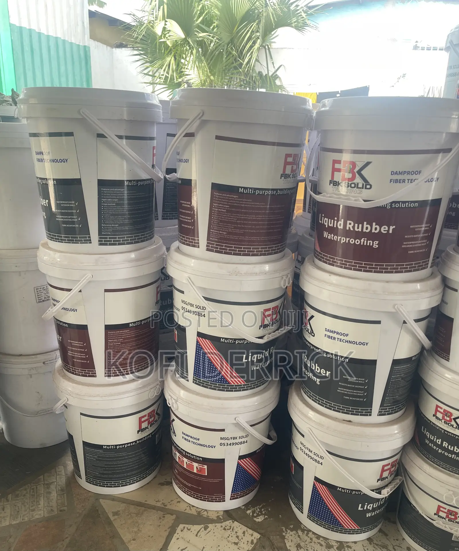 Waterproof Rubber Paint - 20l