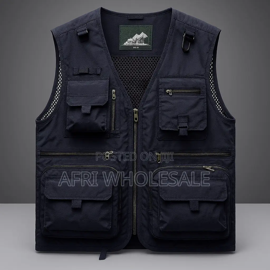Media Vests Press Photographers Journalist Identification Workwear