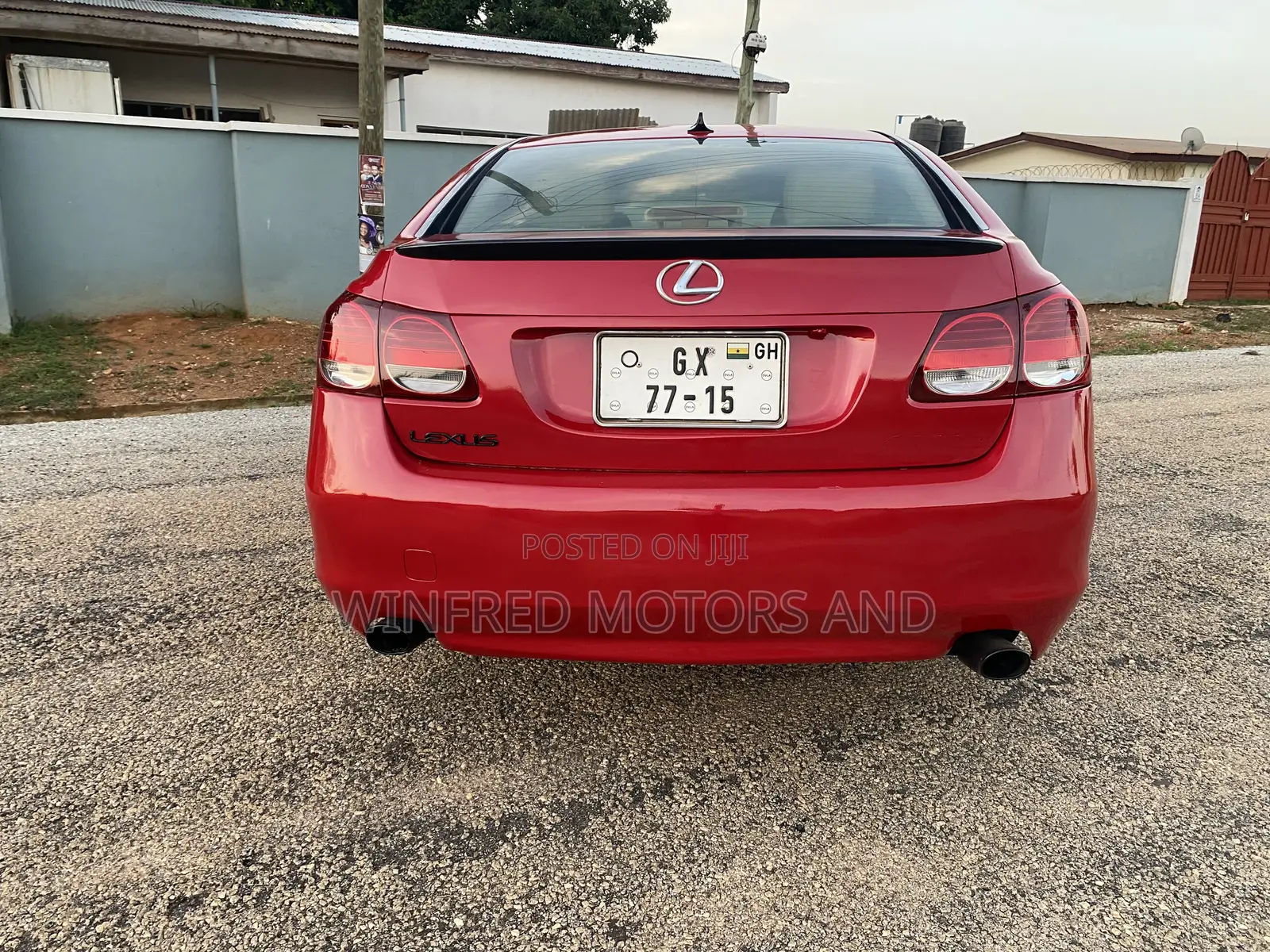 Lexus GS 350 2010 Red