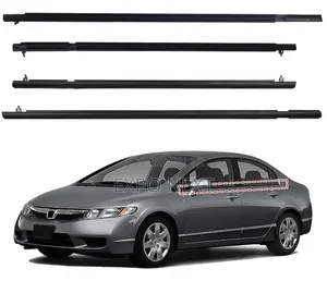 4pcs Weatherstrip Window Seal
Fitment for Honda Civic 2006-2011