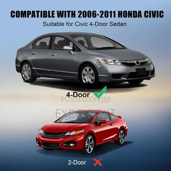 4pcs Weatherstrip Window Seal
Fitment for Honda Civic 2006-2011