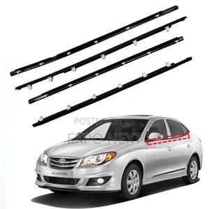 Window Moulding Trim Weatherstrip Chrome Seal for Elantral 1996-2025