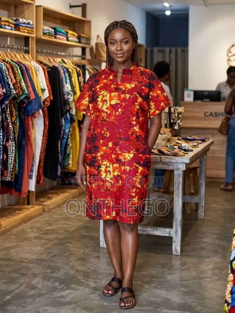 African Print Short Bubu