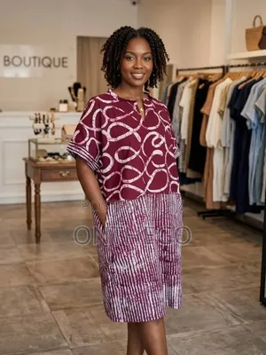 African Print Short Bubu