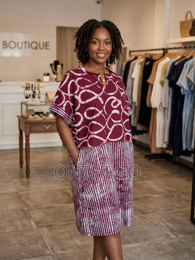 African Print Short Bubu