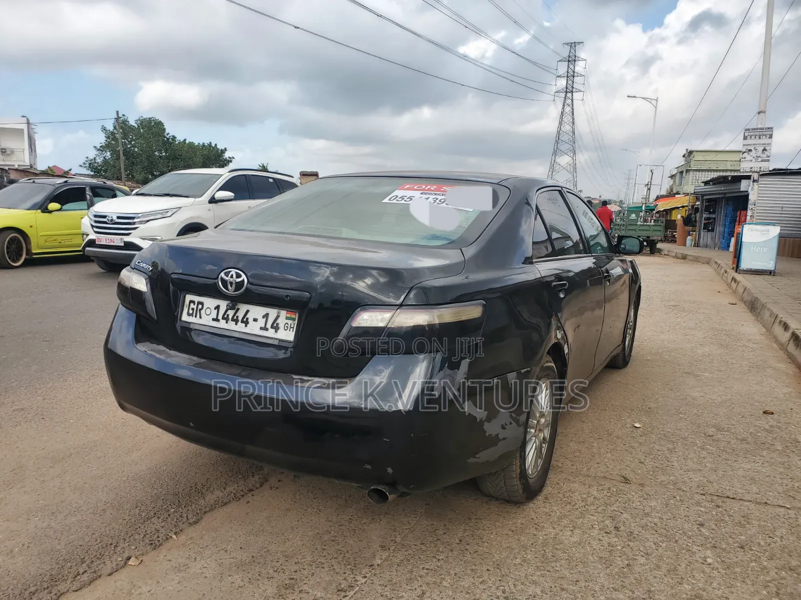 Toyota Camry Base 4dr Sedan (2.5L 4cyl 6M) 2010 Black