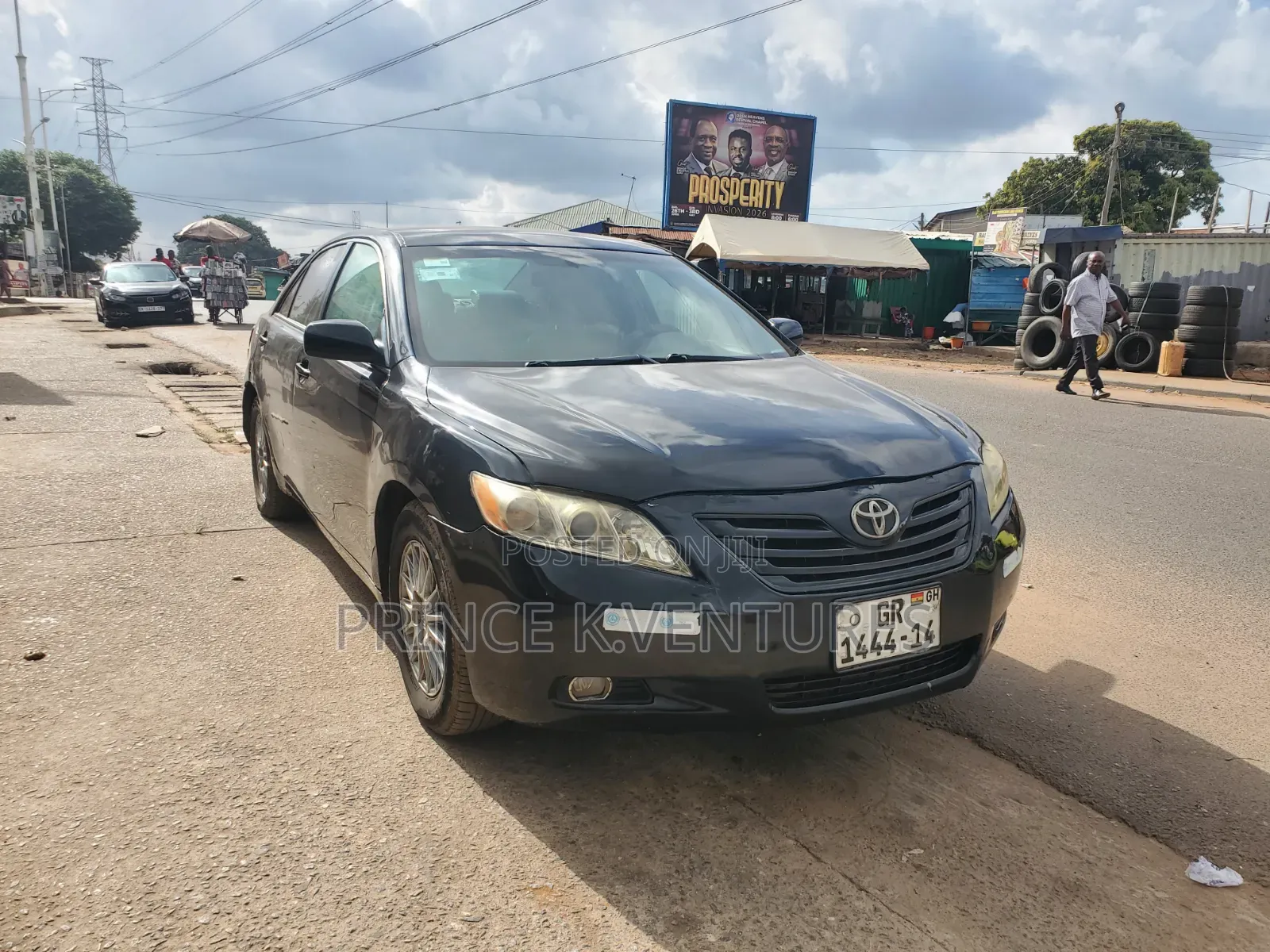 Toyota Camry Base 4dr Sedan (2.5L 4cyl 6M) 2010 Black