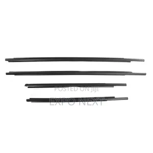Toyota Yaris Sedan 2007-2016 Window Moulding Trim Weatherstrip Chrome