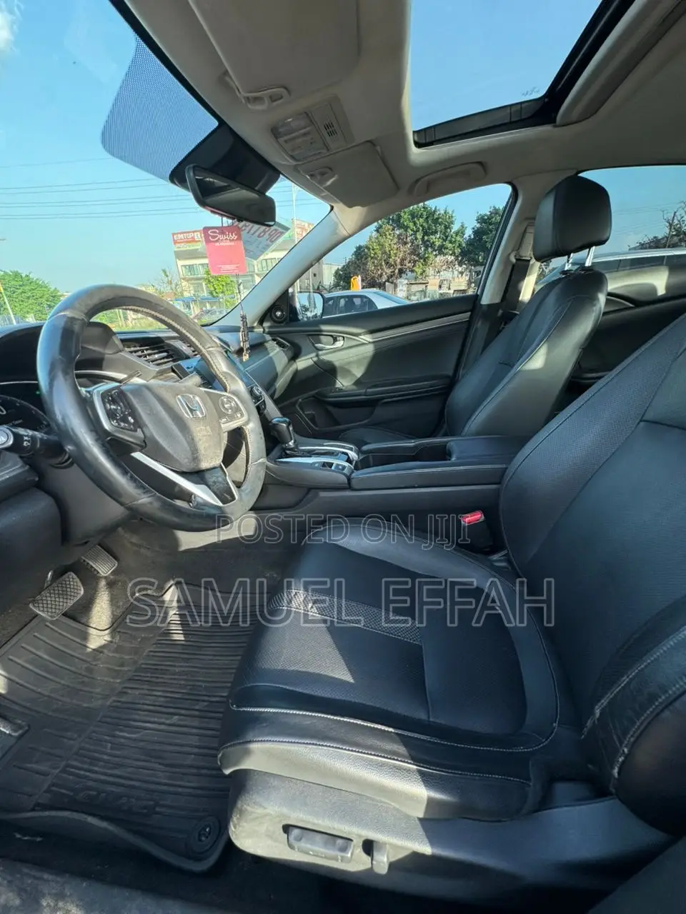 Honda Civic Touring Sedan 2019 Gray