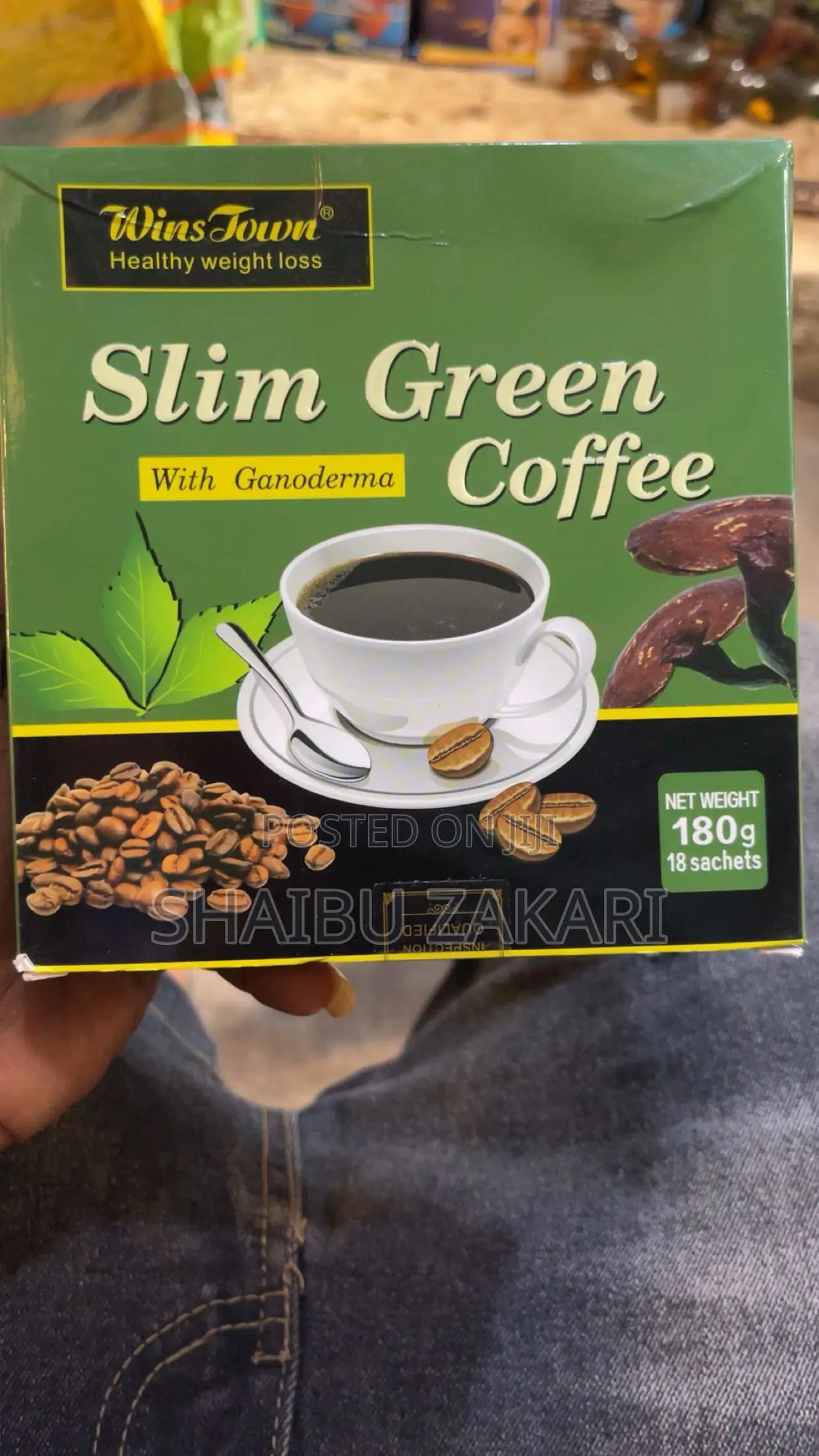 Slim Green With Ganoderma Coffee