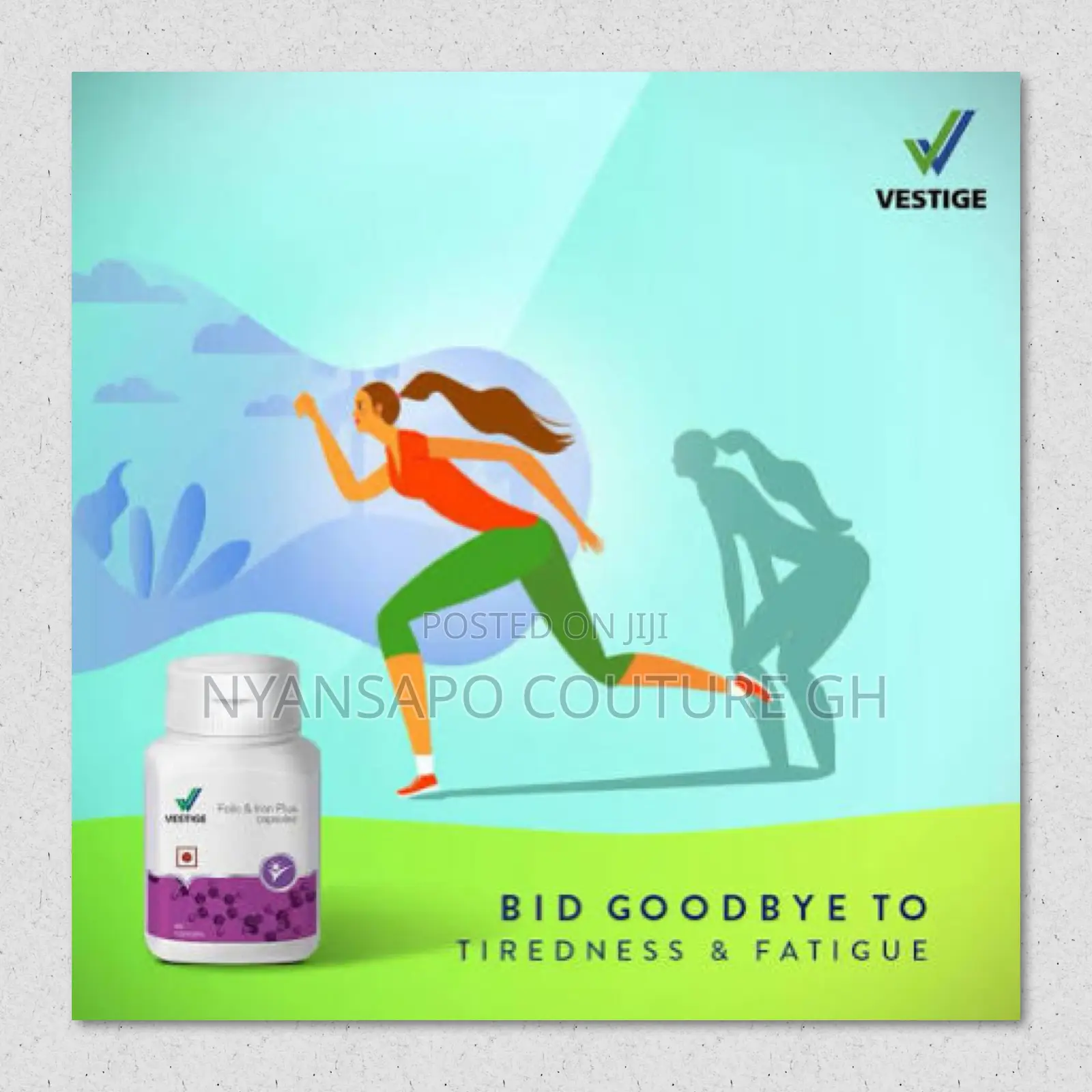 Vestige Folic And Iron Plus Capsules