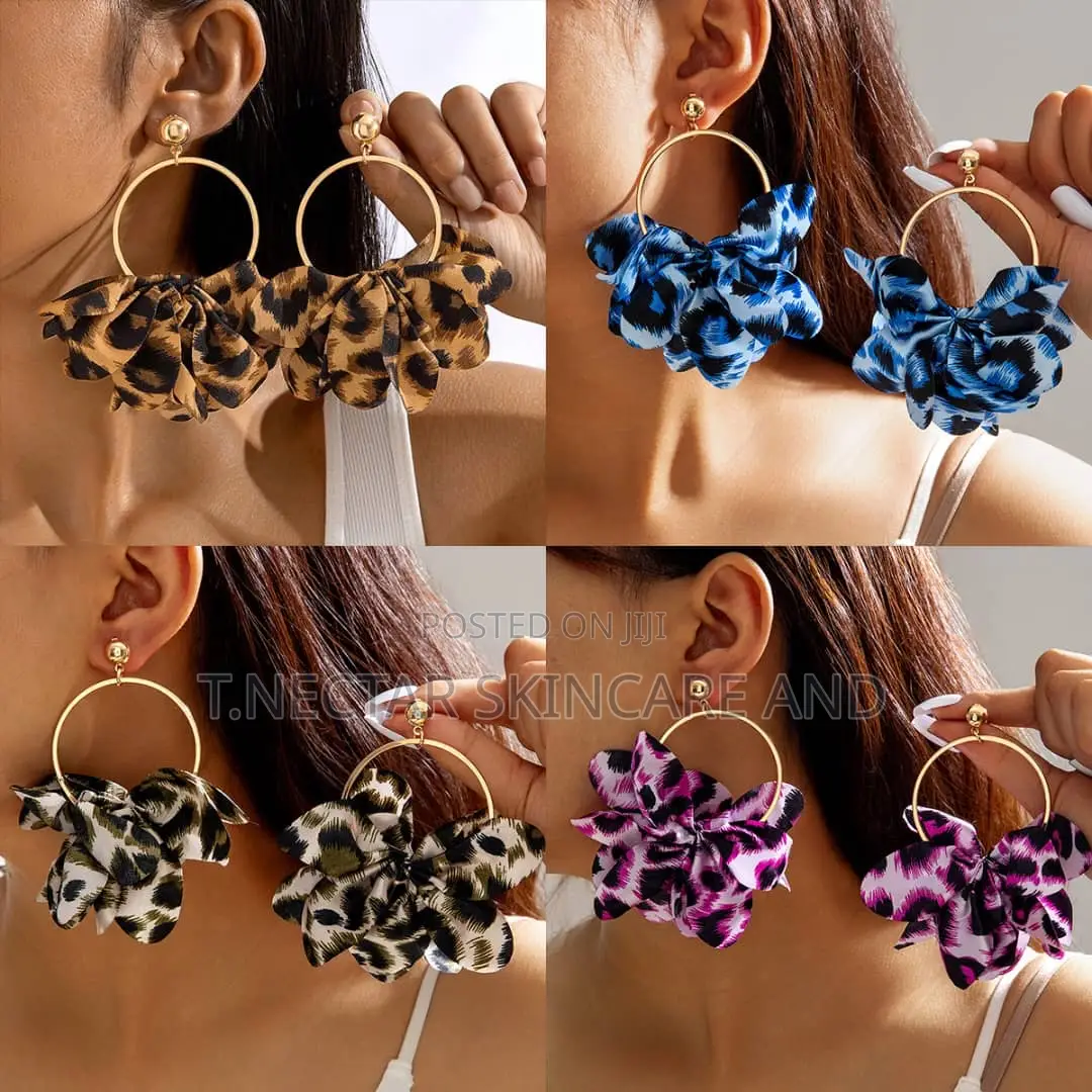 Floral Flower Earrings