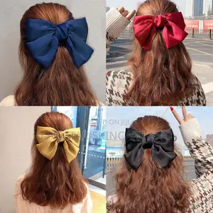 Ladies Hair Bow Ribbon Clip