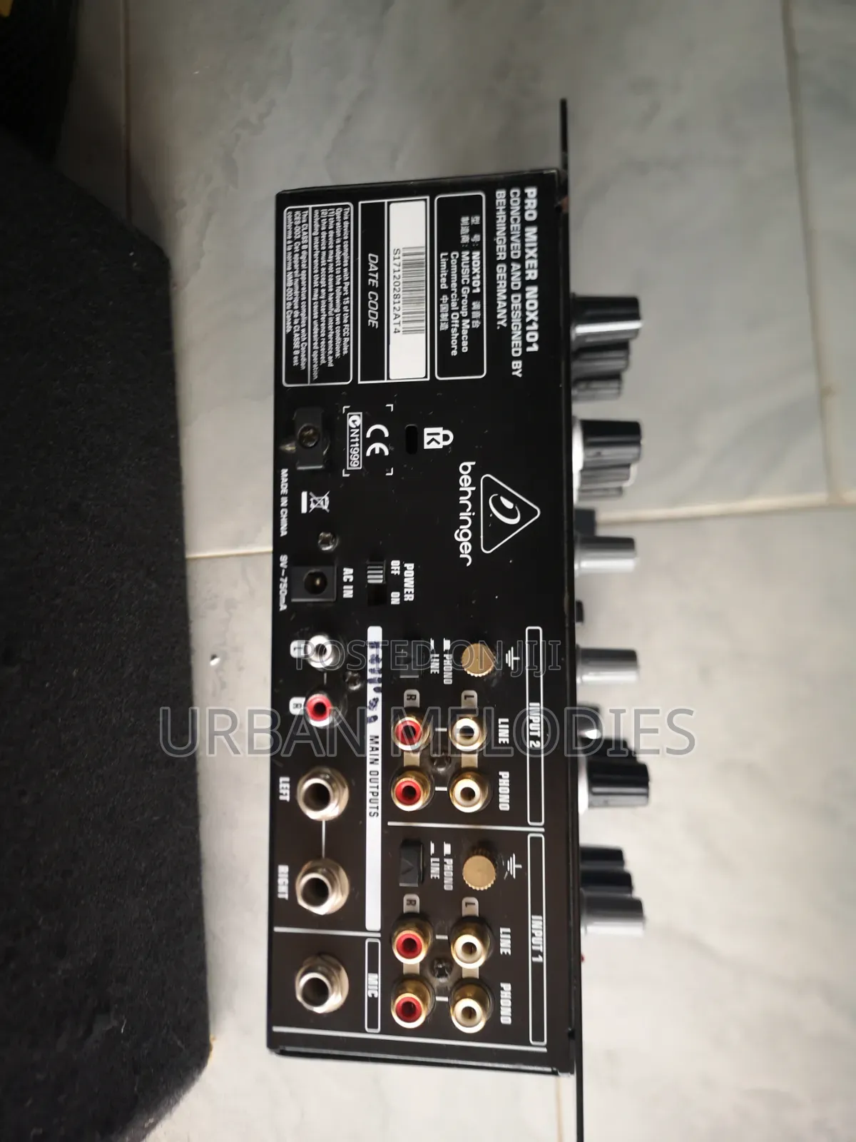 Behringer Pro Mixer Nox101