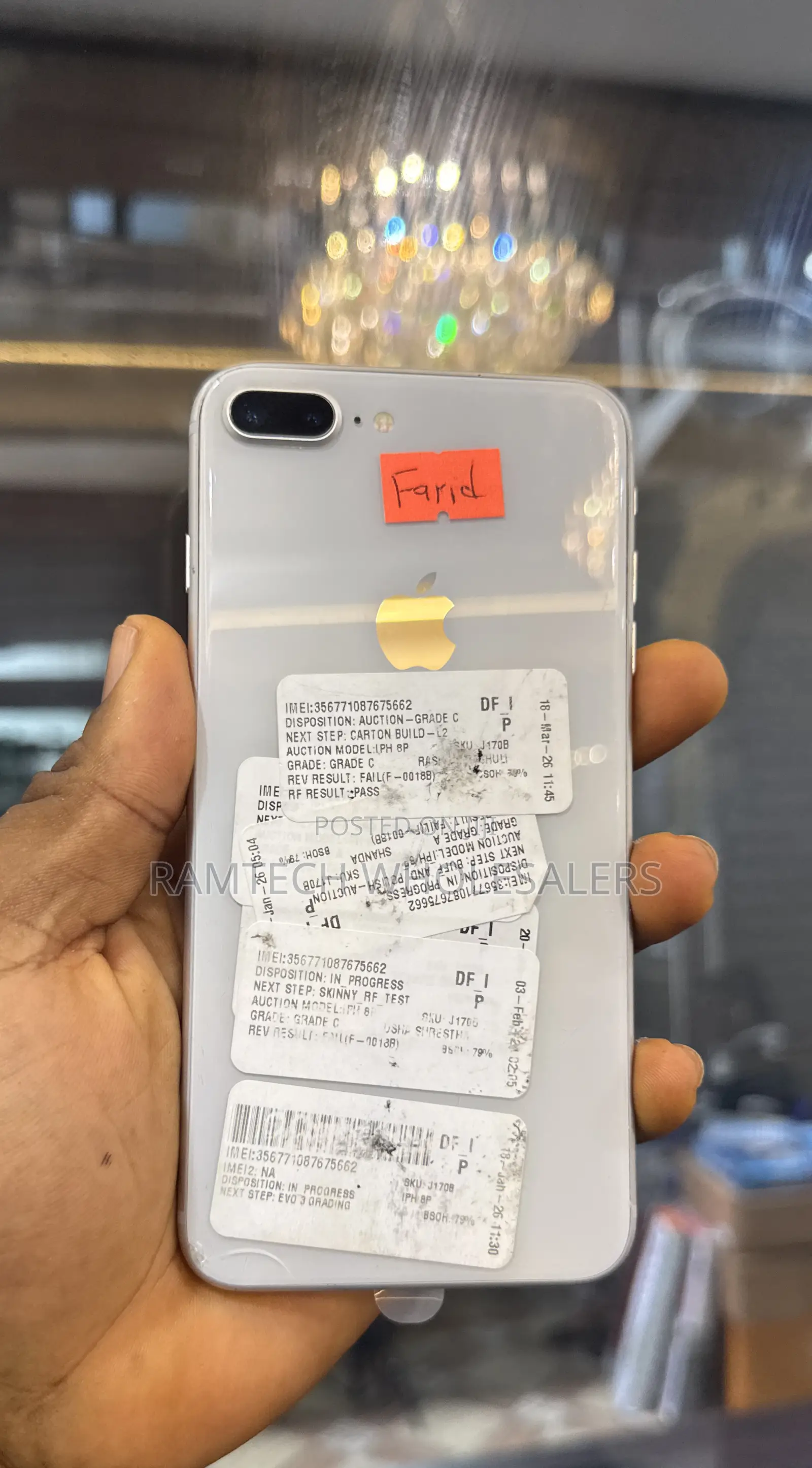 Apple iPhone 8 Plus 256 GB White