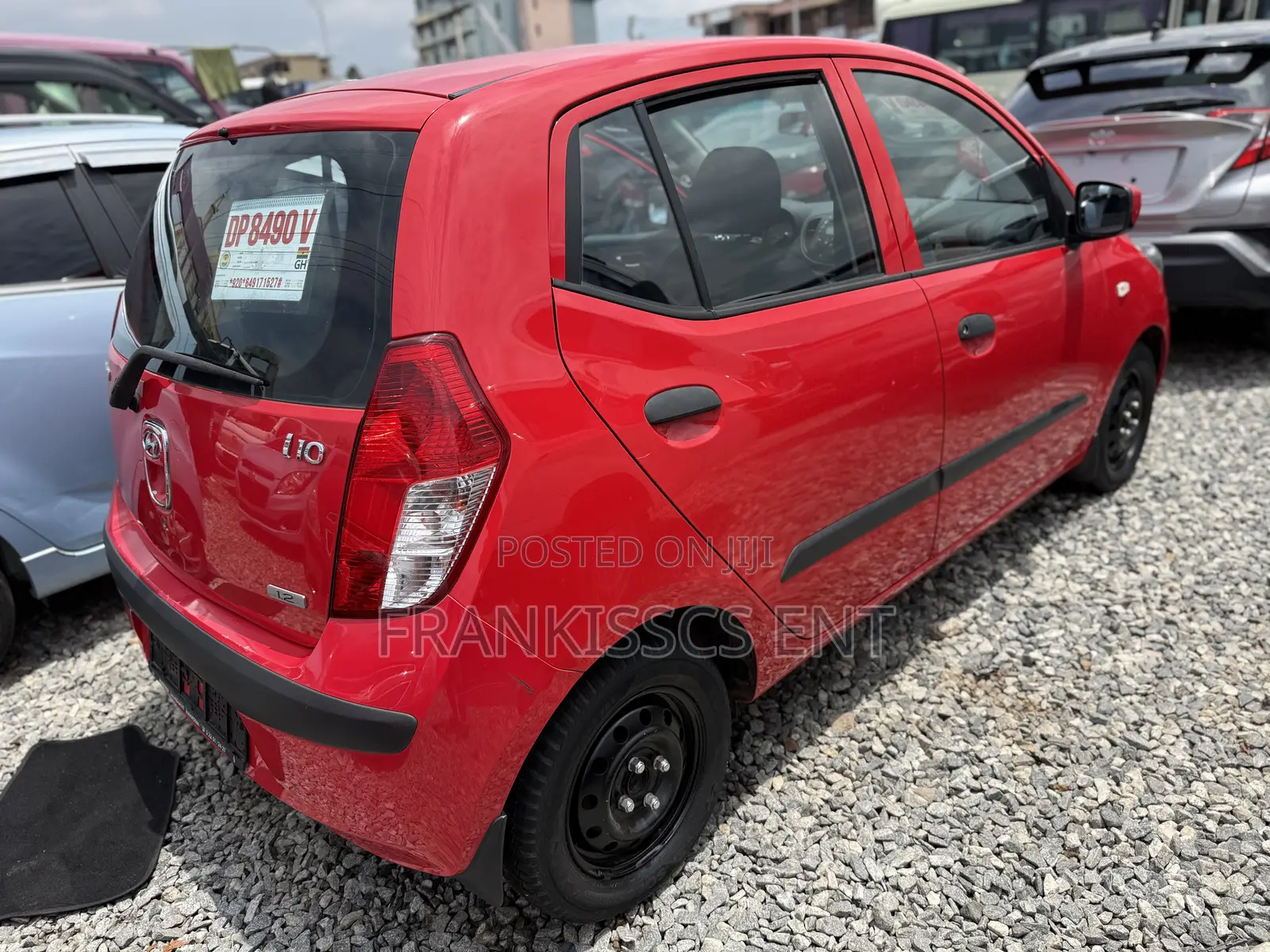Hyundai I10 2008 Red