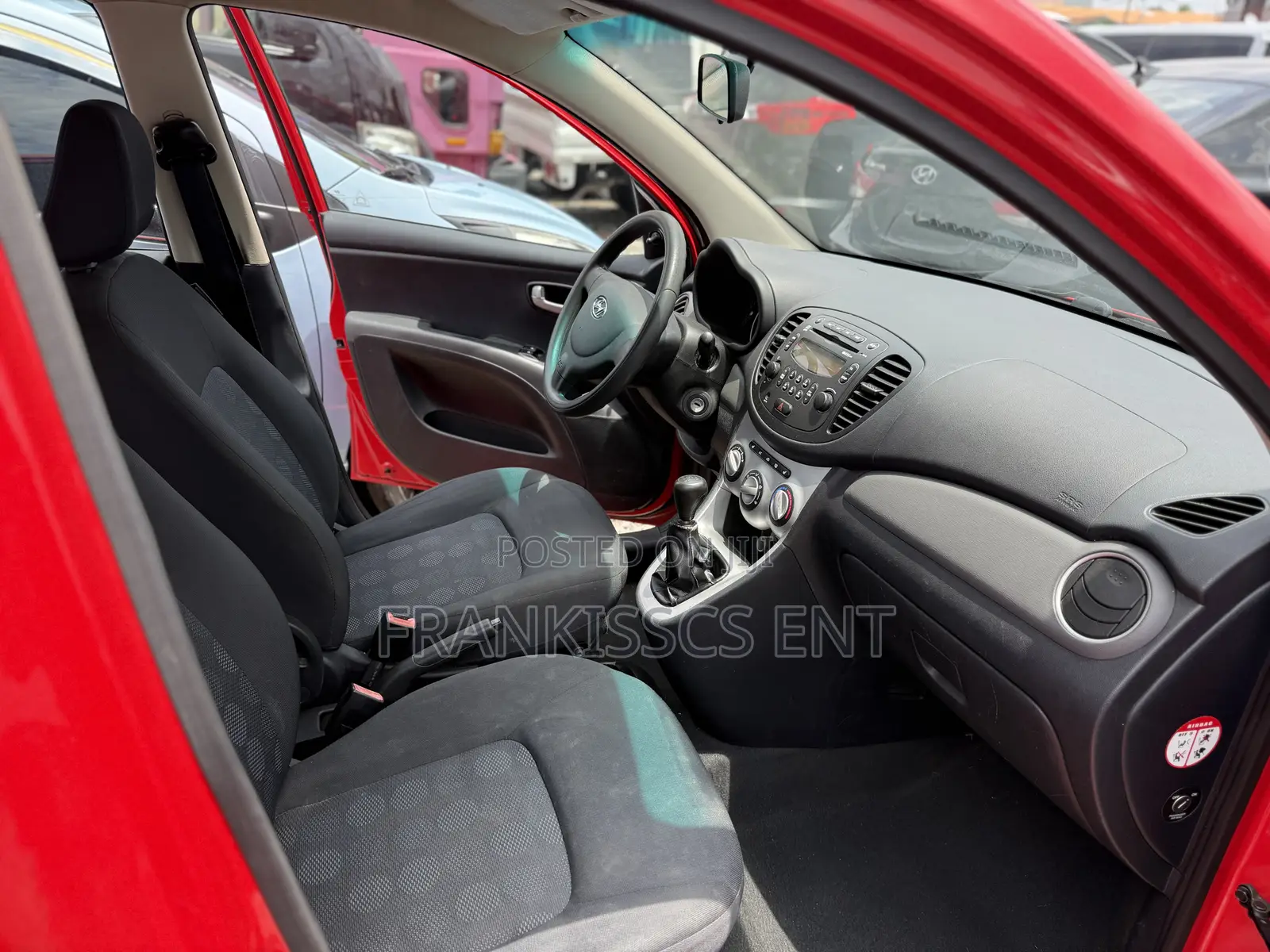 Hyundai I10 2008 Red