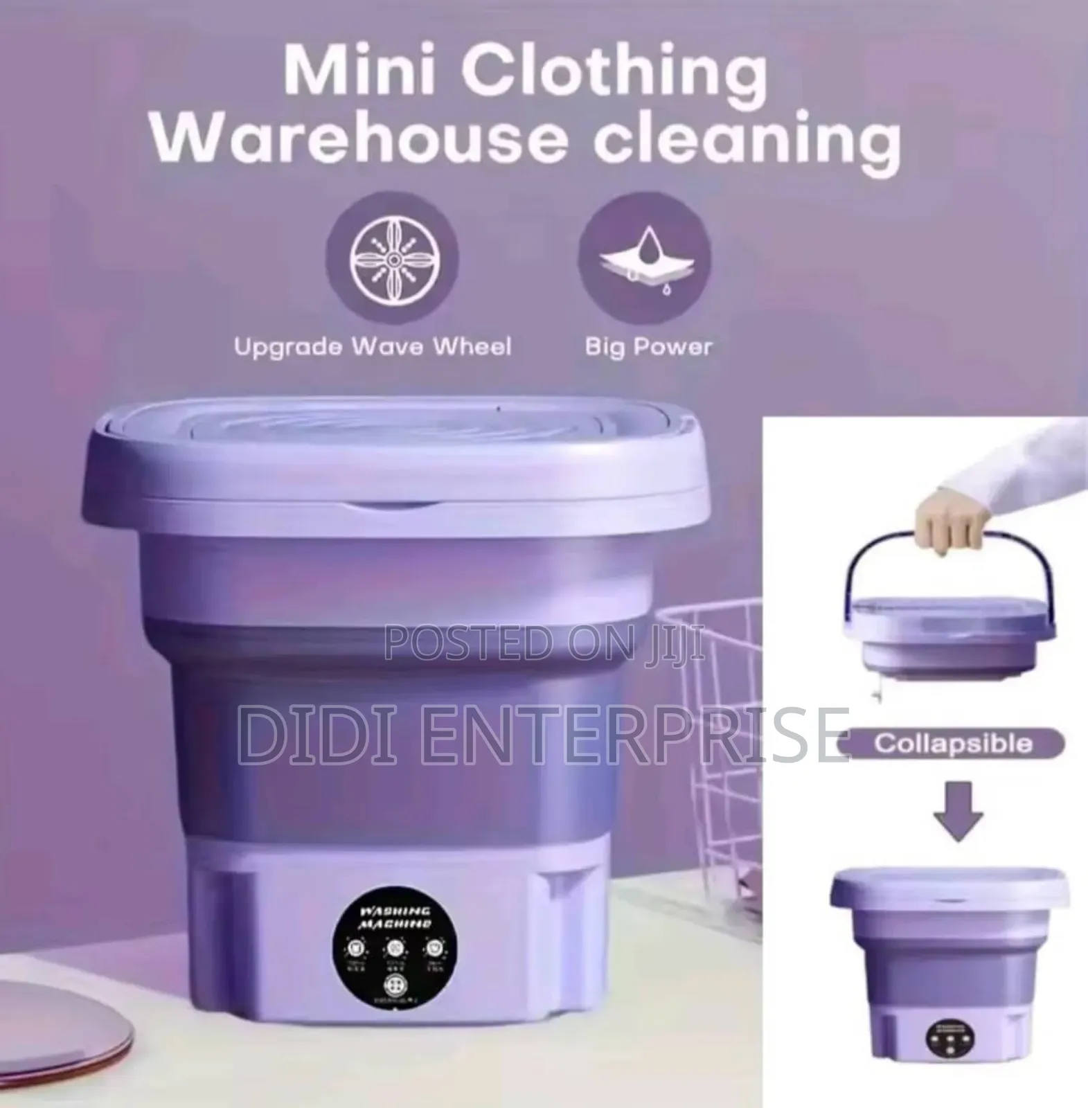 Foldable Mini Washing Machine